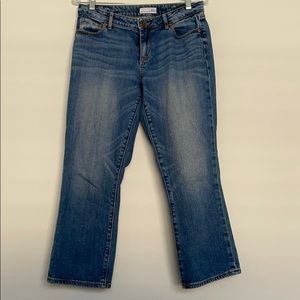 Loft curvy kick crop size 27/4 jeans!
